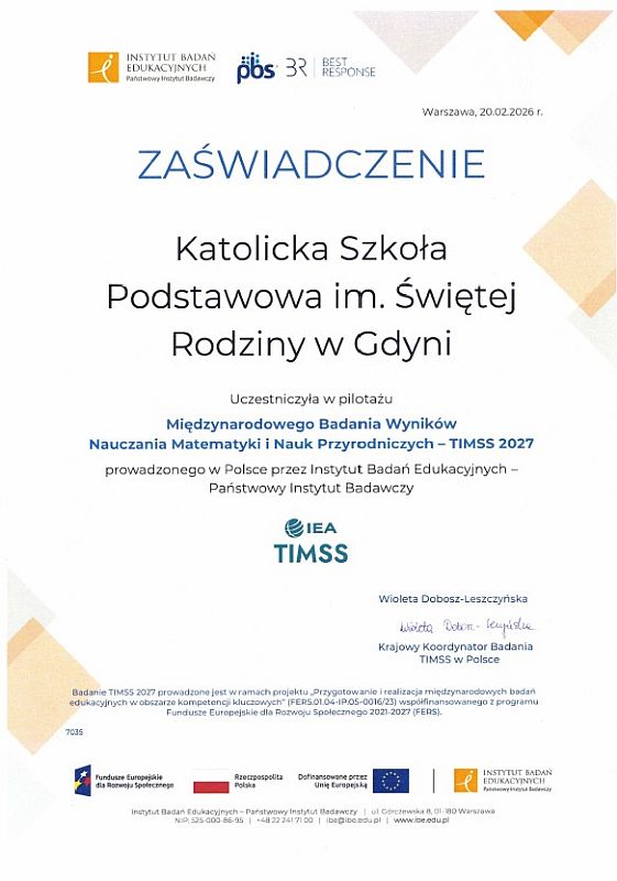 Badanie TIMSS - zdjęcie 1