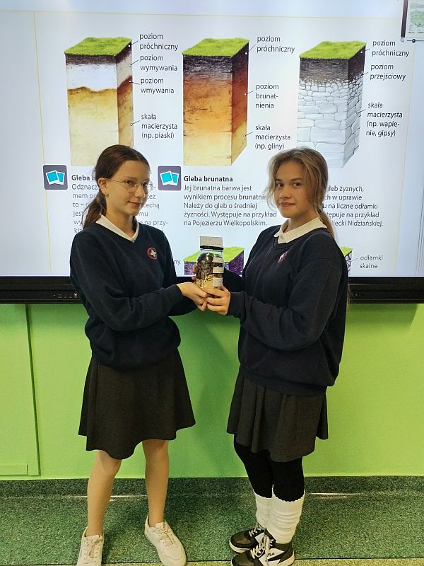Siódmoklasiści odkrywają profile glebowe - zdjęcie 5