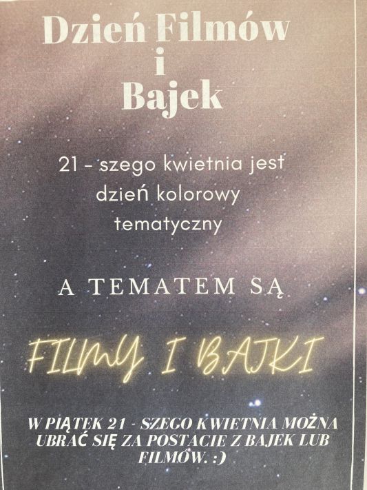 Fimowo-bajkowy dzień kolorowy - zdjęcie 1