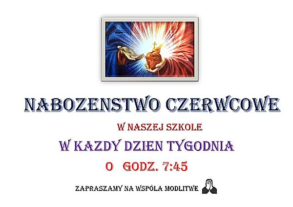 Nabożeństwa Czerwcowe 2025