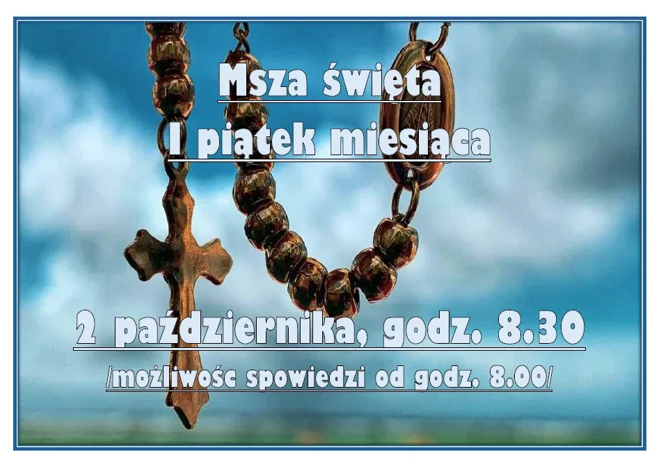 Msza Święta 02.09.2026 r.