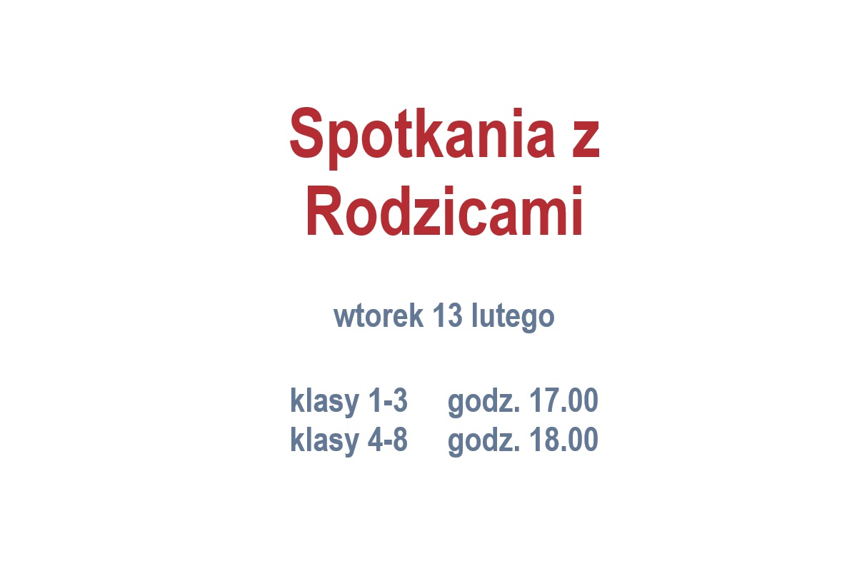 ZAPRASZAMY RODZICÓW